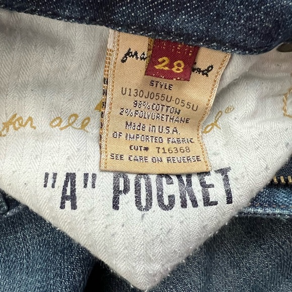 7 for all mankind - “A” pocket style jeans, size 28 - Picture 4 of 5